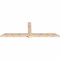 Ekena Millwork Eugene Smooth Timber Gable Bracket, Douglas Fir, 96"W x 32"H x 3 1/2"D x 5 1/2"F, 8/12 Pitch GBW096X32X0406EUG00SDF - alternate 4